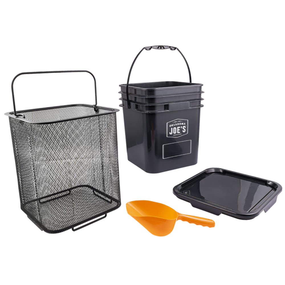 Oklahoma Joe's 4-Piece Pellet Bucket Kit