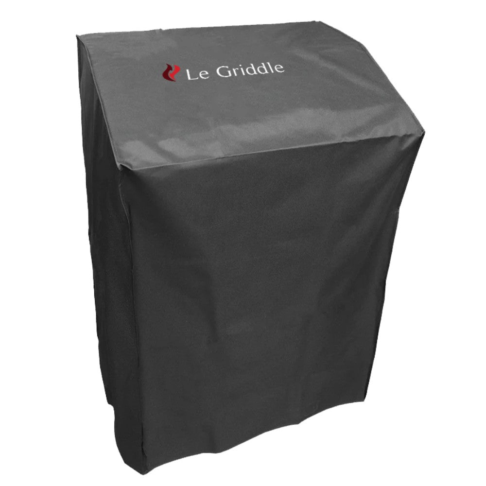 Dark vinyl griddle cover with Le Griddle logo for 75 freestanding griddle