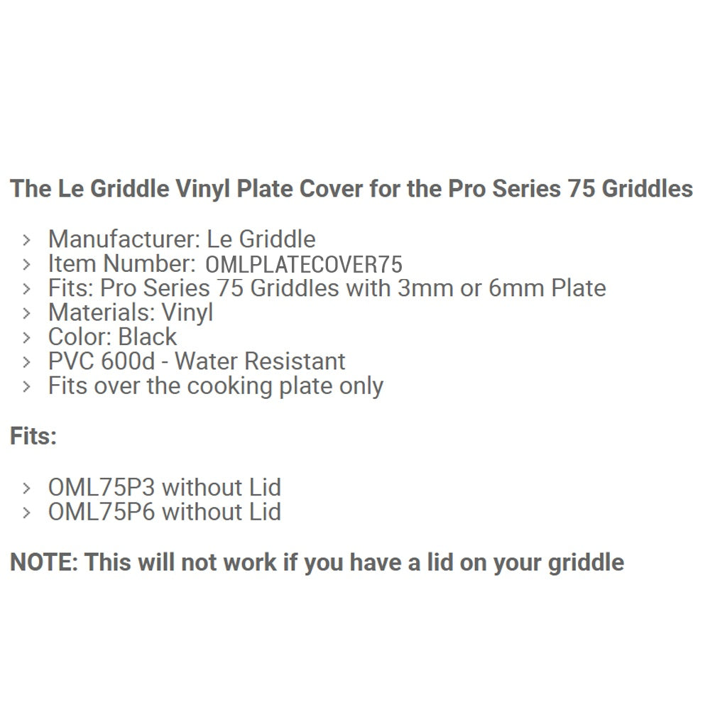 Spec graphic for black vinyl plate cover; water-resistant PVC, plate-only fit