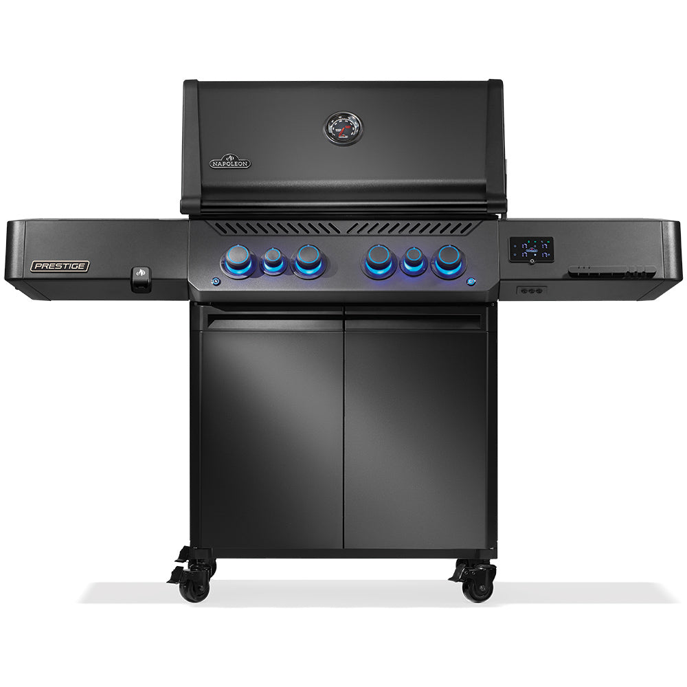 Napoleon Phantom Prestige 500 Connected Gas Grill On Cart with Infrared Side and Rear Burners