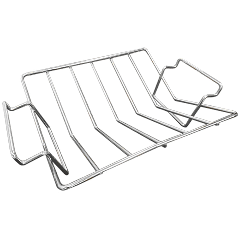 Primo V-Rack chrome wire rack with V-shaped supports
