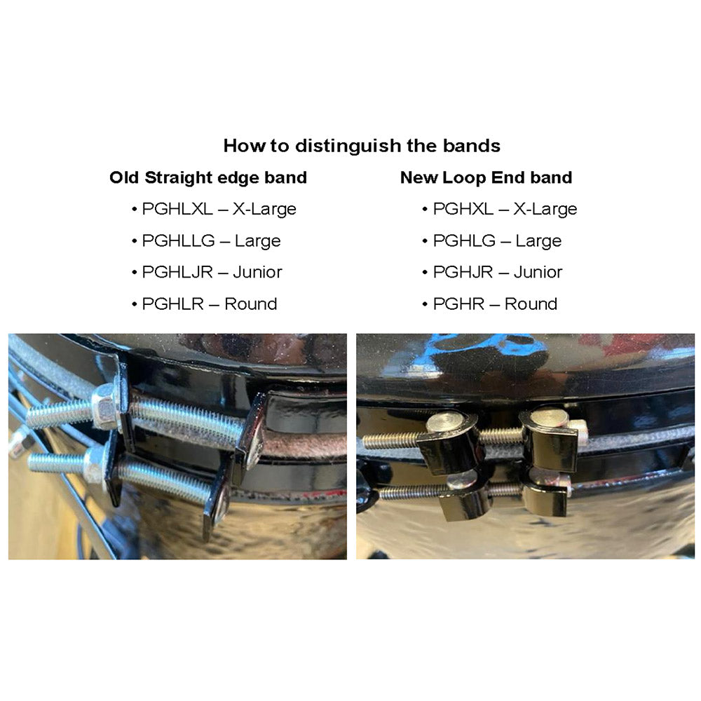 Primo Hinge and Handle Kit with Looped Bands for Oval JR 200