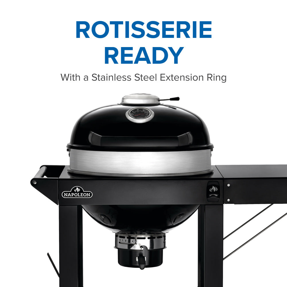 Napoleon PRO 22-Inch Charcoal Kettle Grill with Cart – Kickass Grills