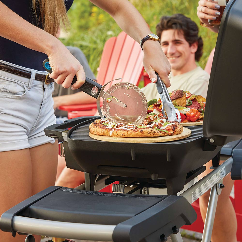 Napoleon TravelQ Portable Grill with Scissor Cart, Propane