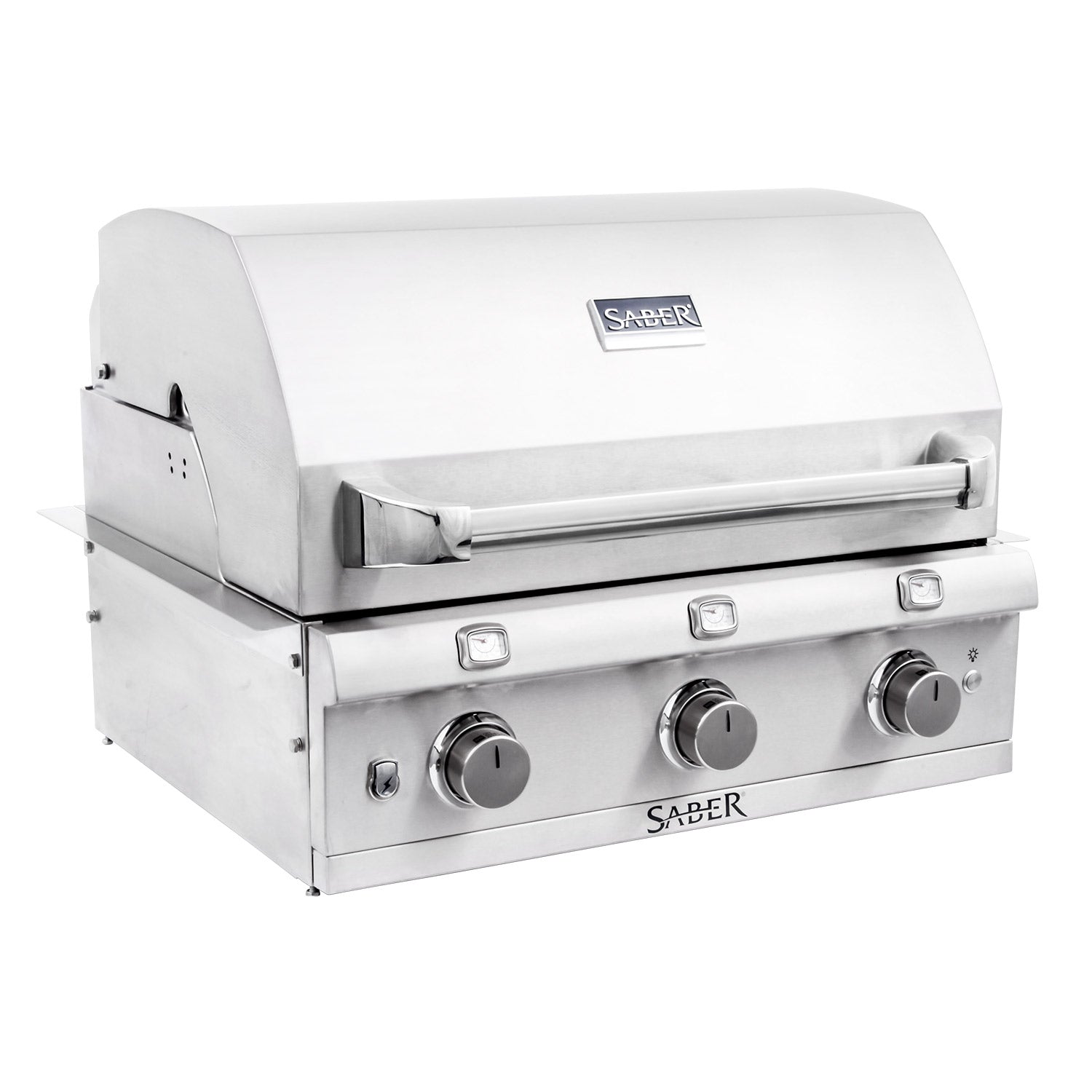 Saber R50SB0417 3-Burner Premium Built-In Infrared Grill, 32-Inches