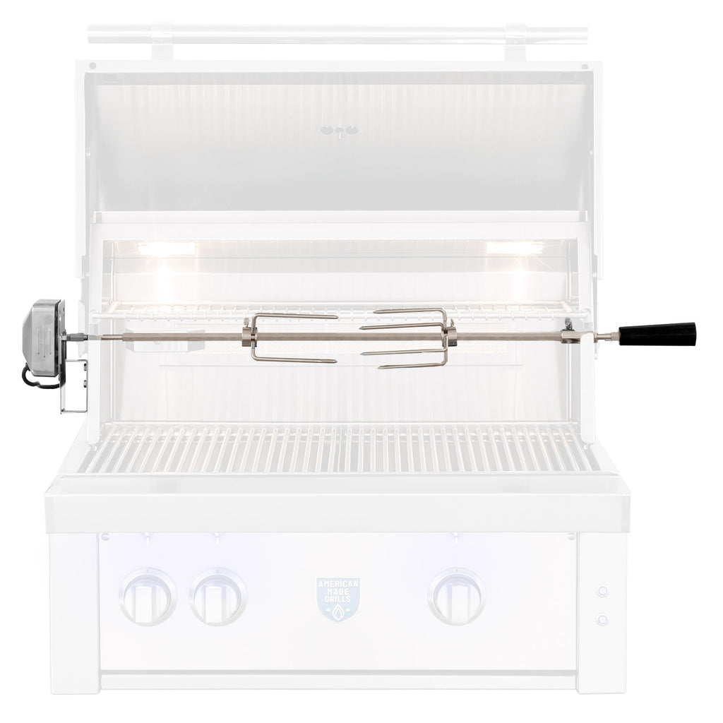 American Made Grills Rotisserie Kit for 30-Inch Estate Grills