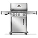 Napoleon Rogue PRO 425 Gas Grill On Cart With Infrared Side Burner