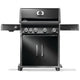 Napoleon Rogue PRO 525 Gas Grill On Cart With Infrared Side Burner