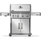 Napoleon Rogue PRO 525 Gas Grill On Cart With Infrared Side Burner