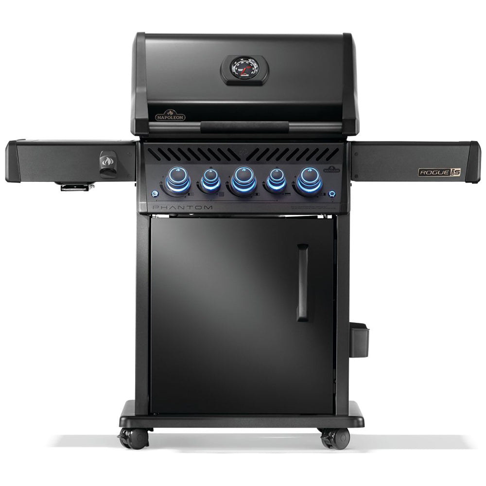 Napoleon Phantom Rogue PRO-S Gas Grill On Cart with Infrared Side and Rear Burners
