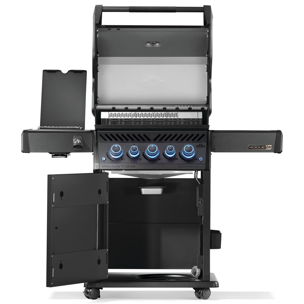 Napoleon Phantom Rogue PRO-S Gas Grill On Cart with Infrared Side and Rear Burners