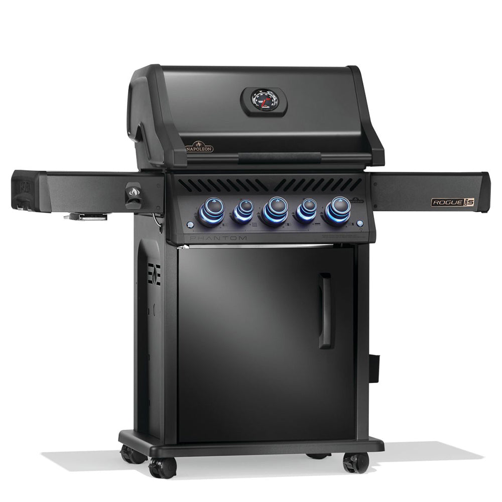 Napoleon Phantom Rogue PRO-S Gas Grill On Cart with Infrared Side and Rear Burners