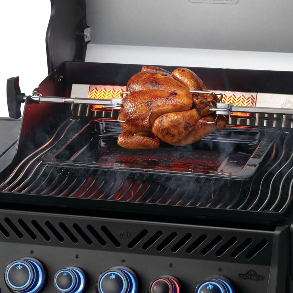 Napoleon Phantom Rogue PRO-S Gas Grill On Cart with Infrared Side and Rear Burners