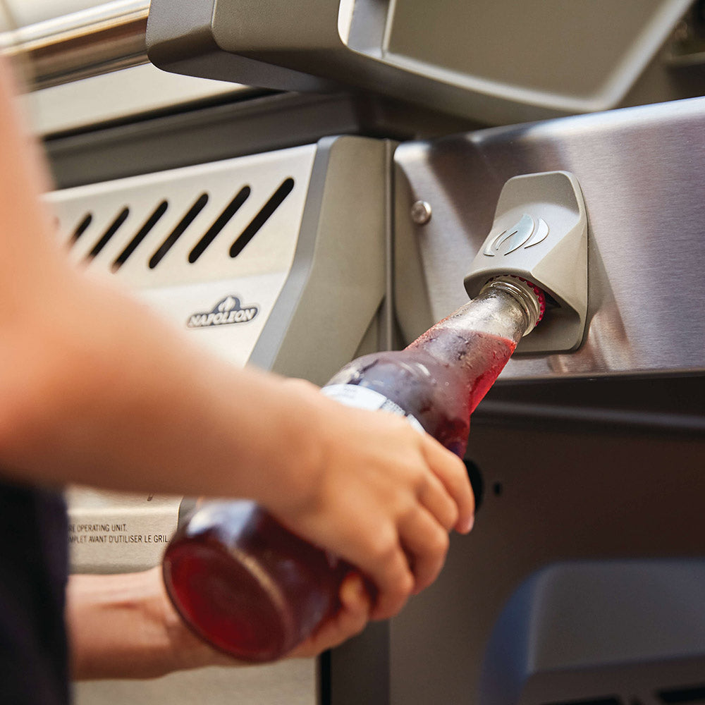 Napoleon RSE425RSIBSS Rogue SE 425 Gas Grill on Cart with Infrared Side and Rear Burners, 23.75-Inches