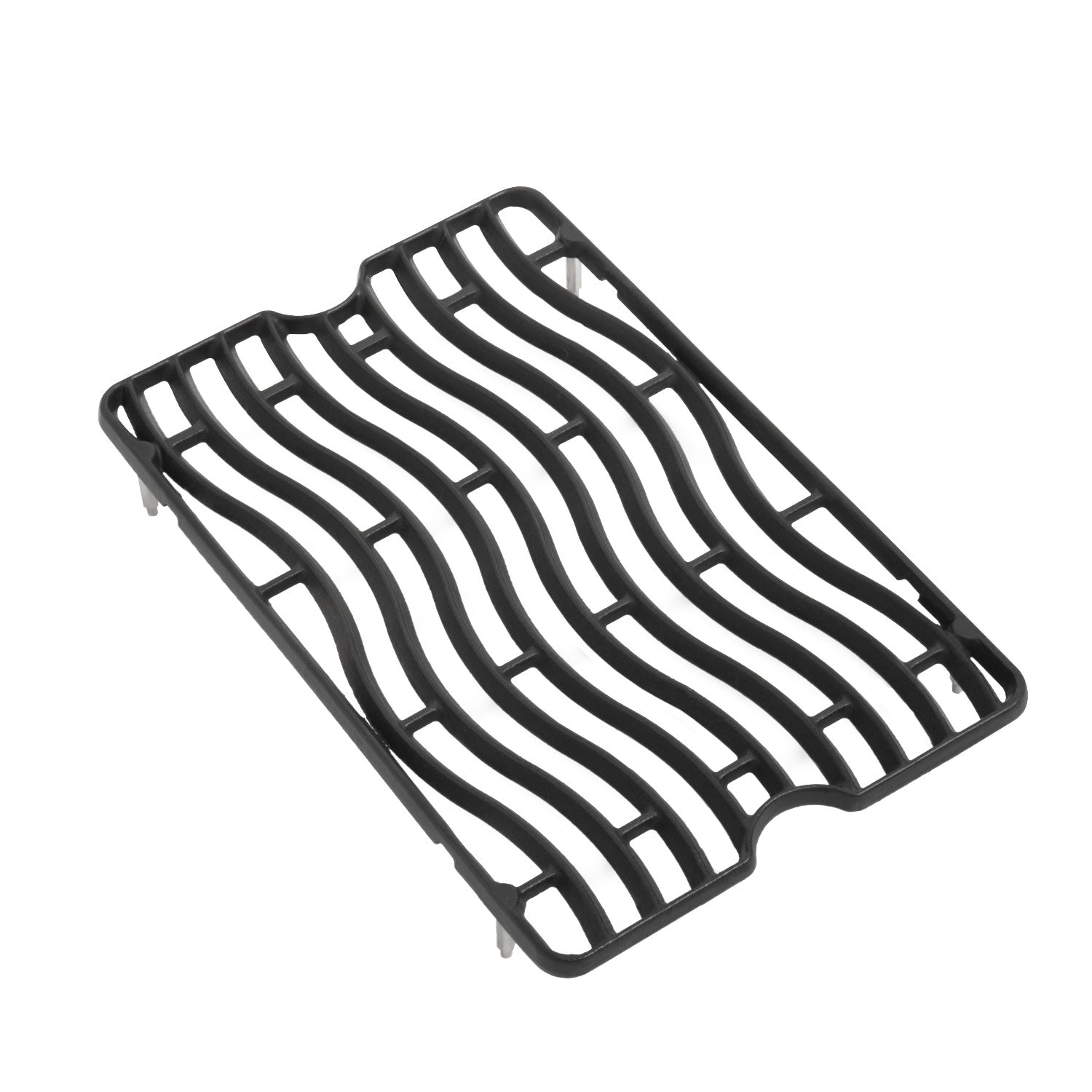 Napoleon cast iron infrared side burner grid, dark black slatted grate