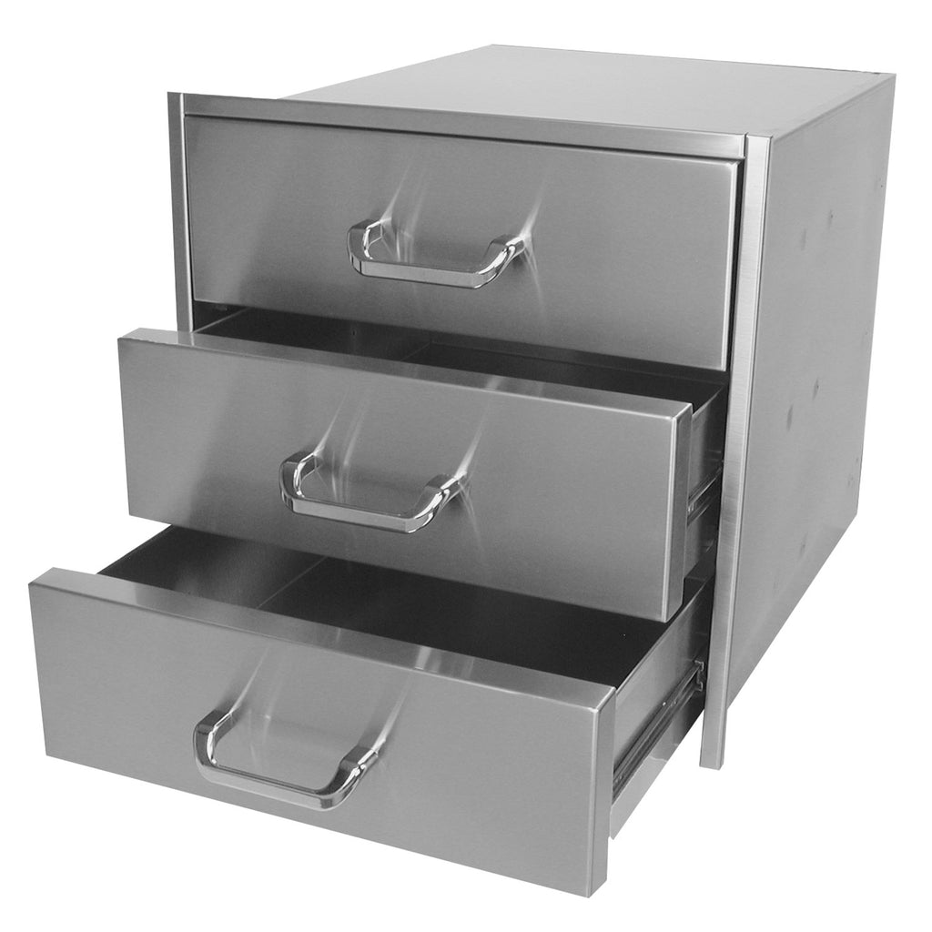 Solaire 21-Inch Extra Deep Triple Access Drawer