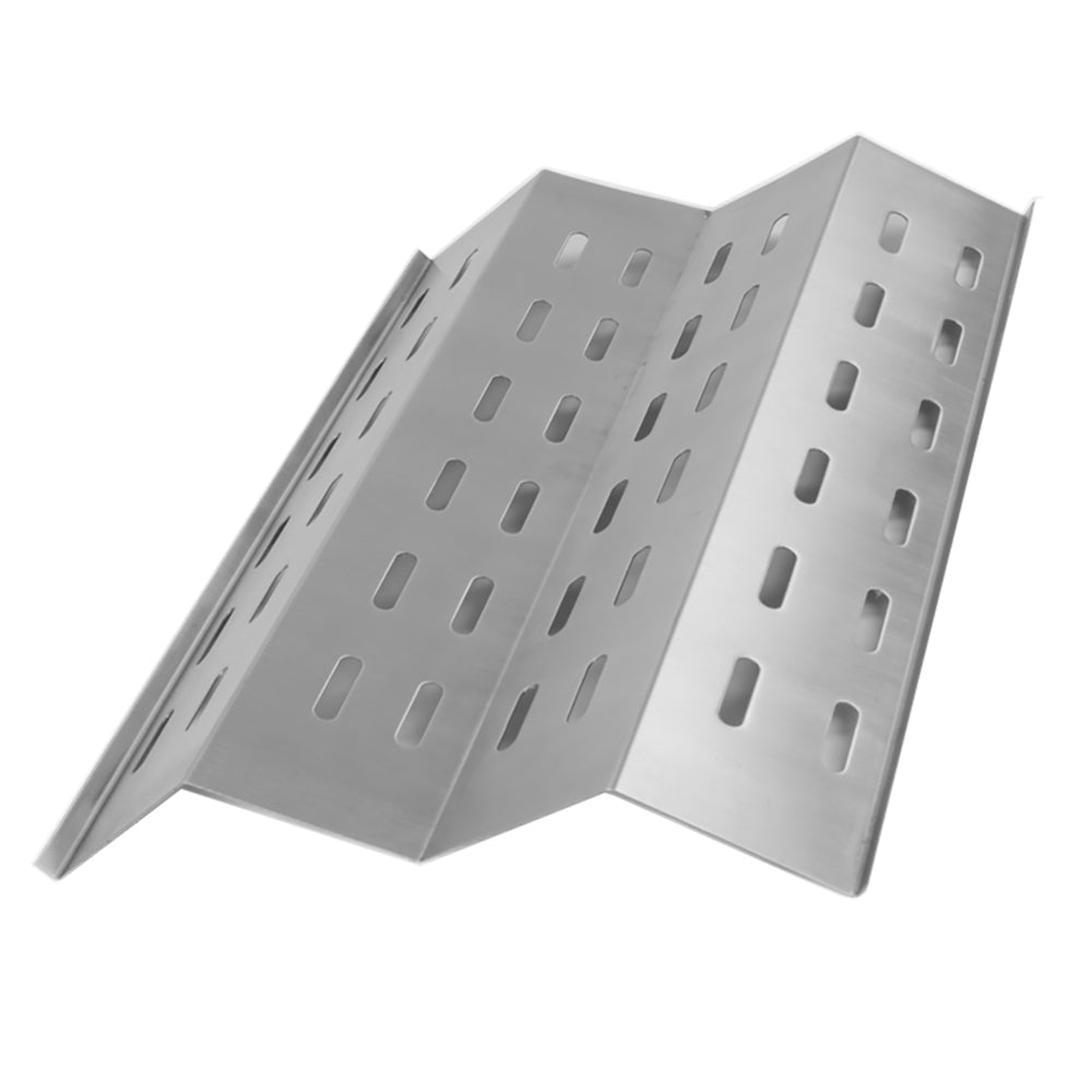 Stainless steel vaporizer/flavor tray, perforated two-piece metal insert with slots