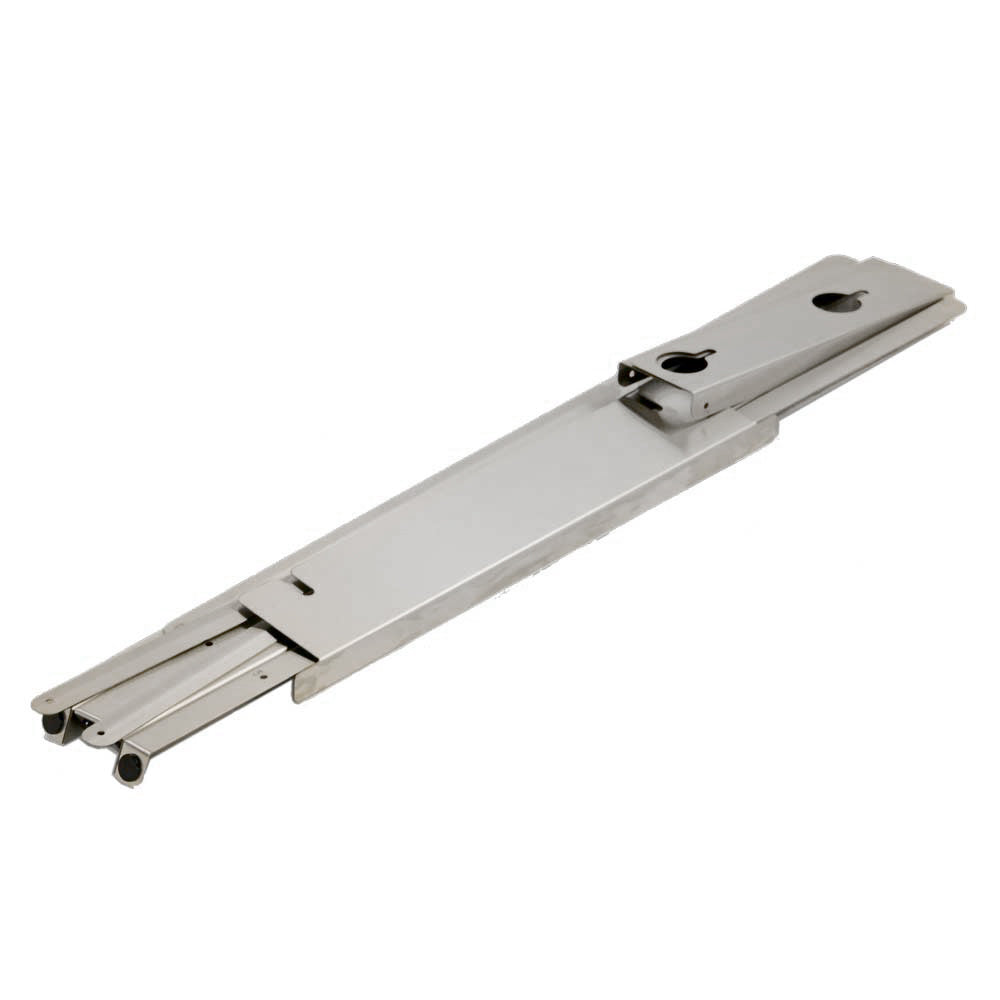 Stainless steel infrared burner assembly with mounting brackets