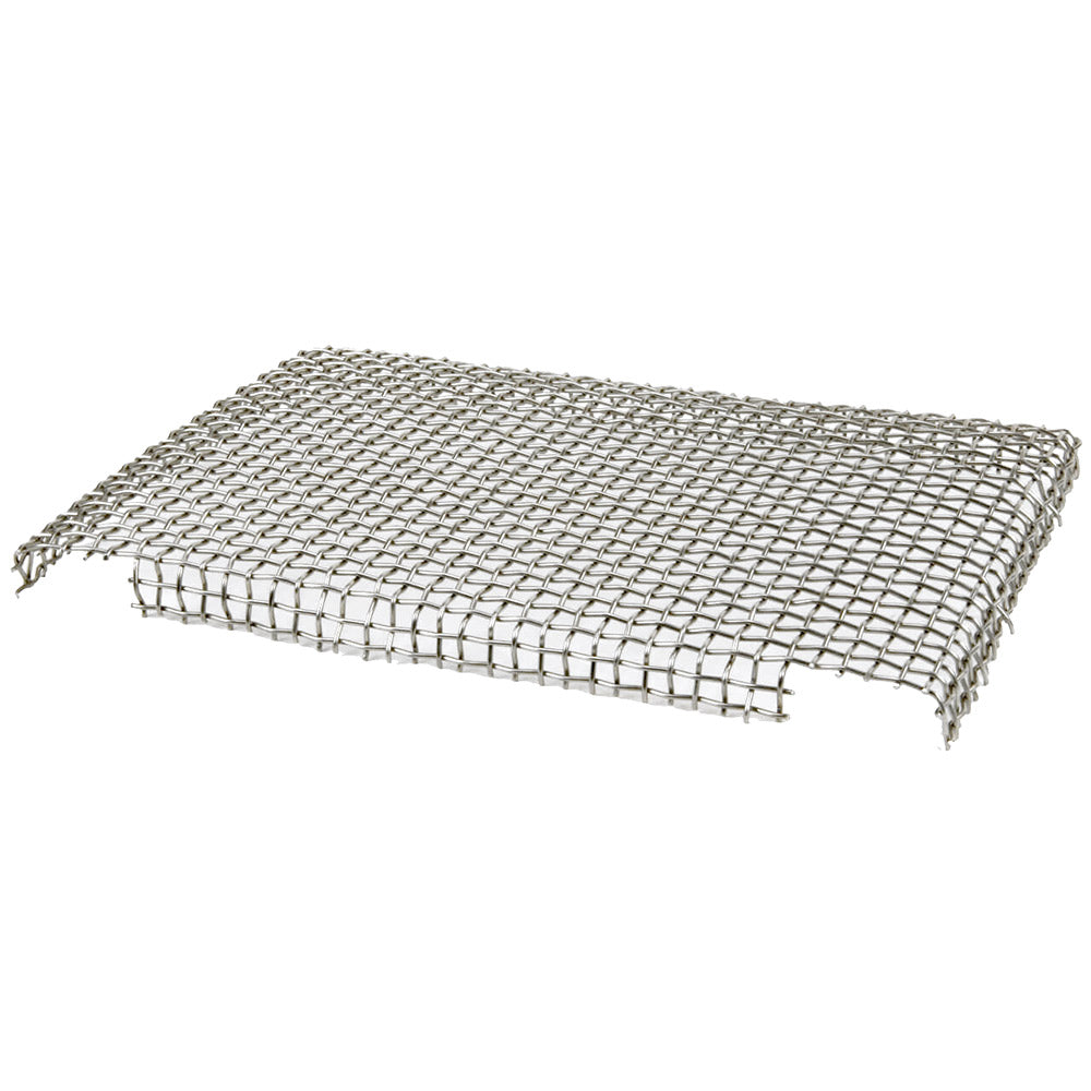 Stainless steel infrared burner screen with rectangular wire mesh