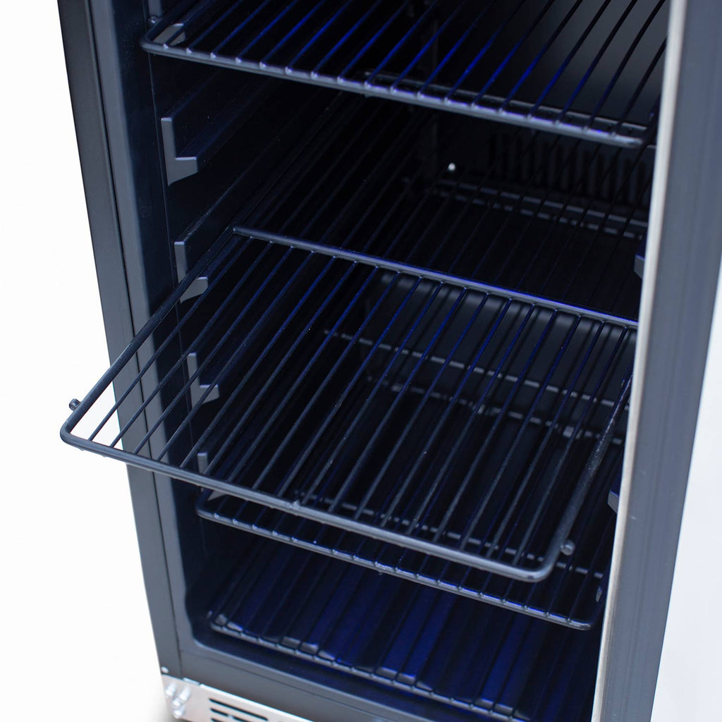 Summerset 15-Inch Outdoor Rated Refrigerator with Stainless Steel Door