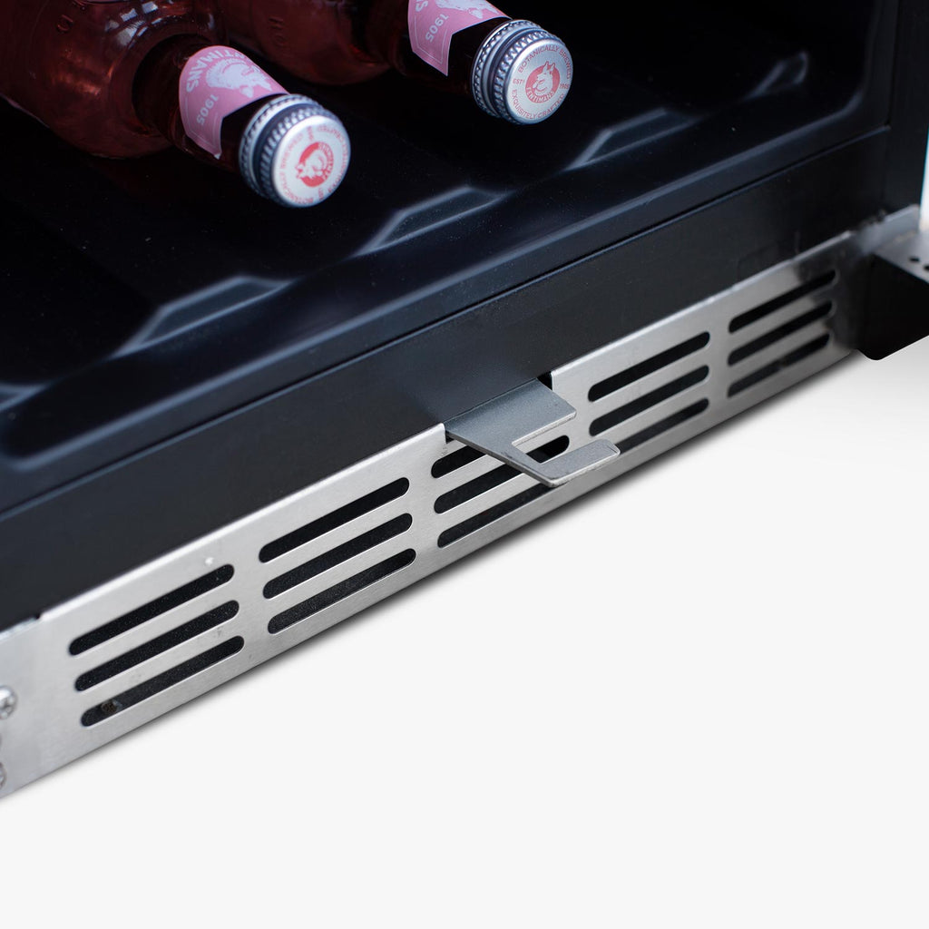 Summerset 15-Inch Outdoor Rated Refrigerator with Stainless Steel Door