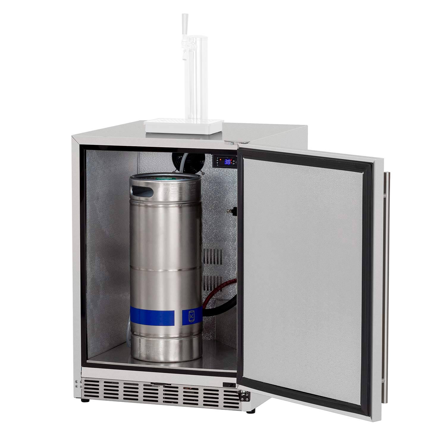 Summerset Outdoor Kegerator with No Tap, 6.6 Cubic Feet