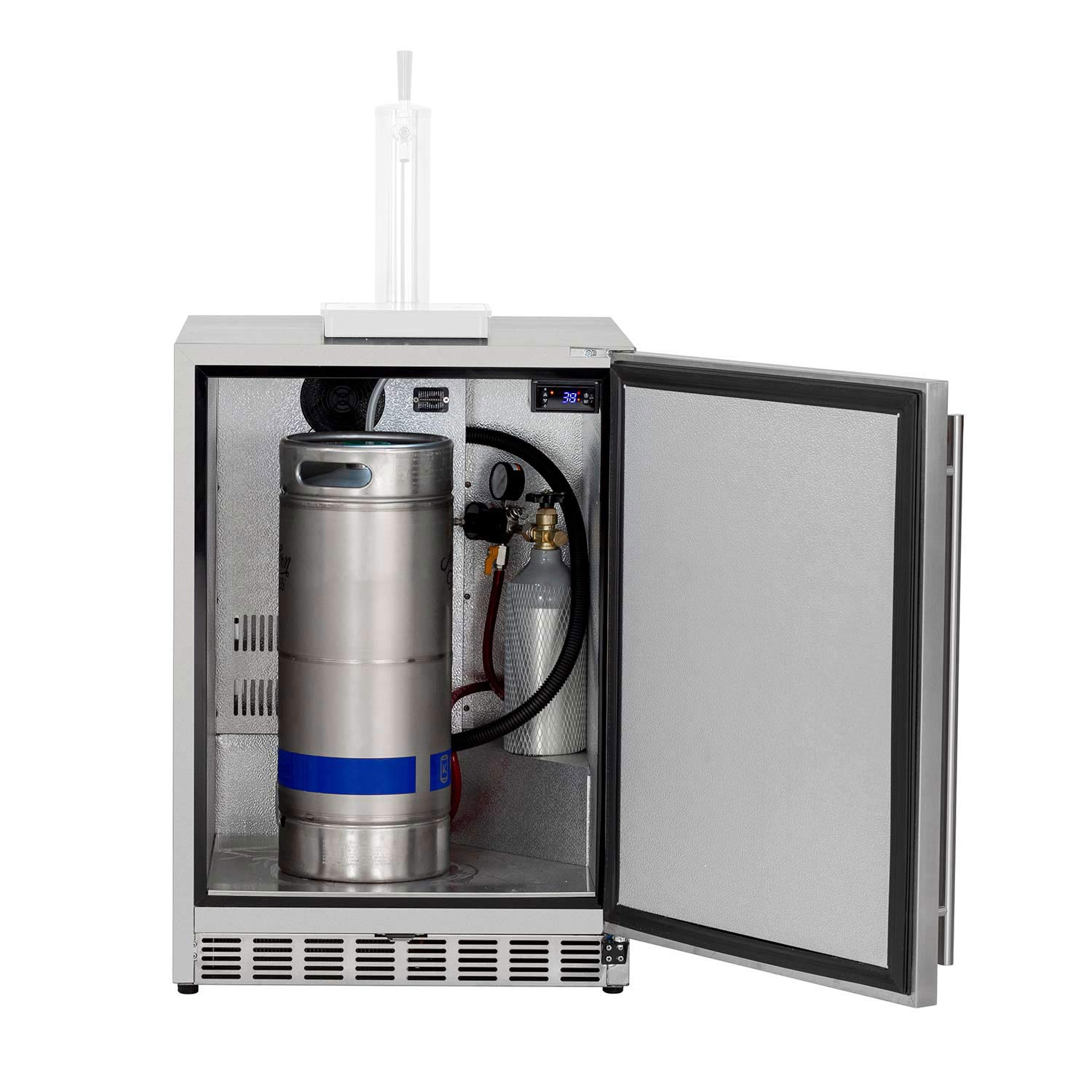 Summerset Outdoor Kegerator with No Tap, 6.6 Cubic Feet