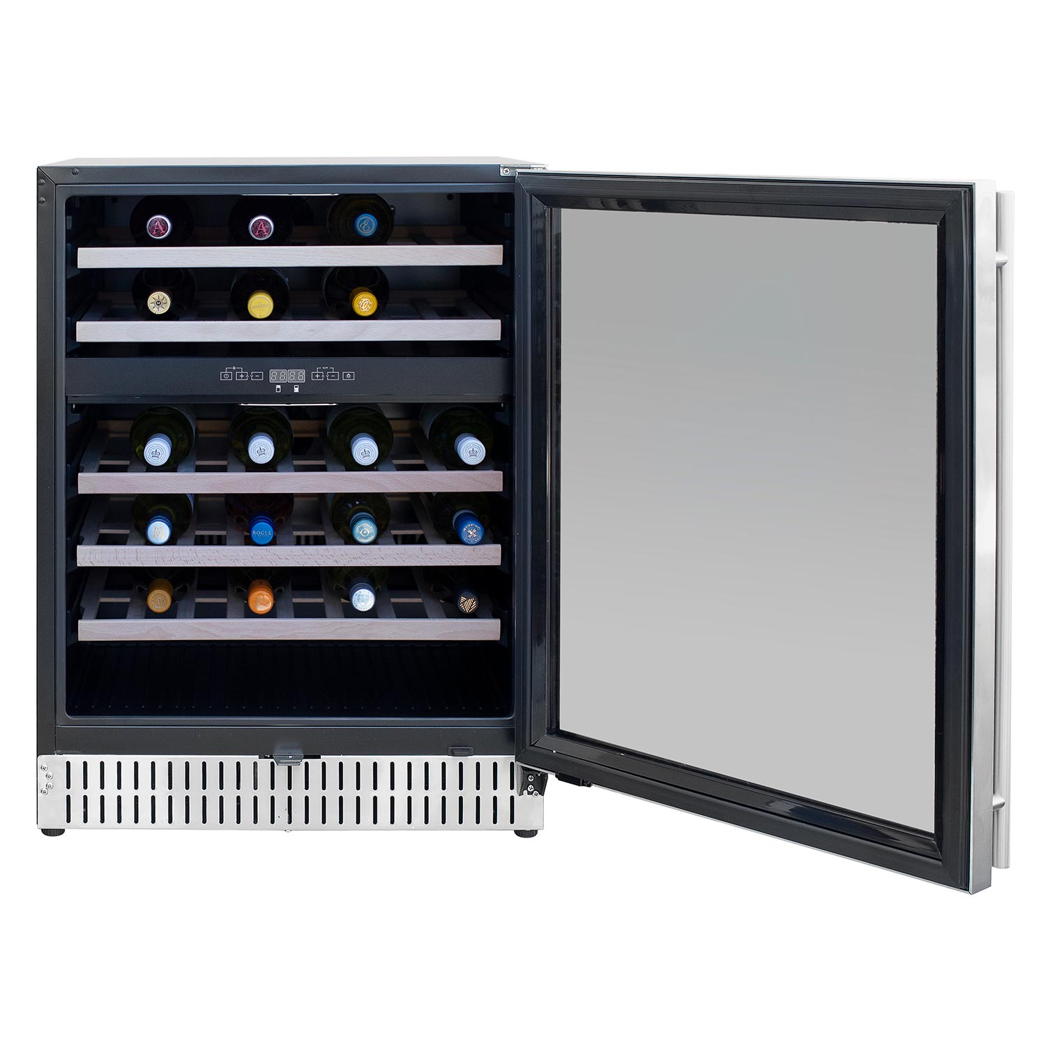 Summerset 24-Inch Outdoor Rated Dual Zone Wine Cooler