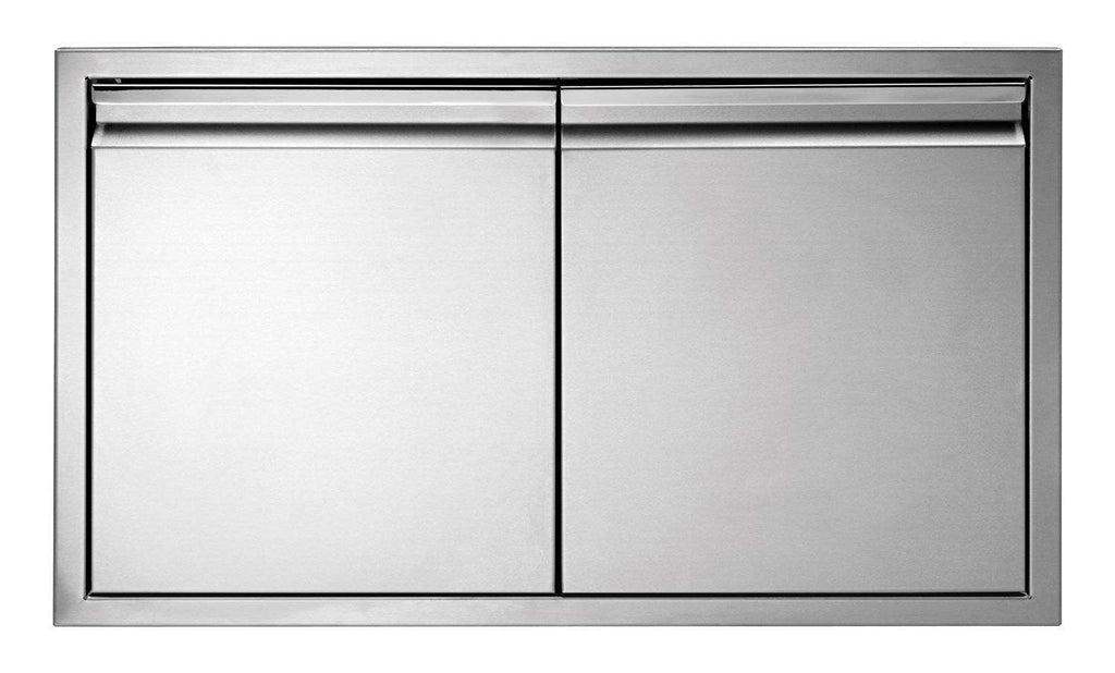 Twin Eagles double access doors, 30x20.75 in, metal frame with two hinged panels