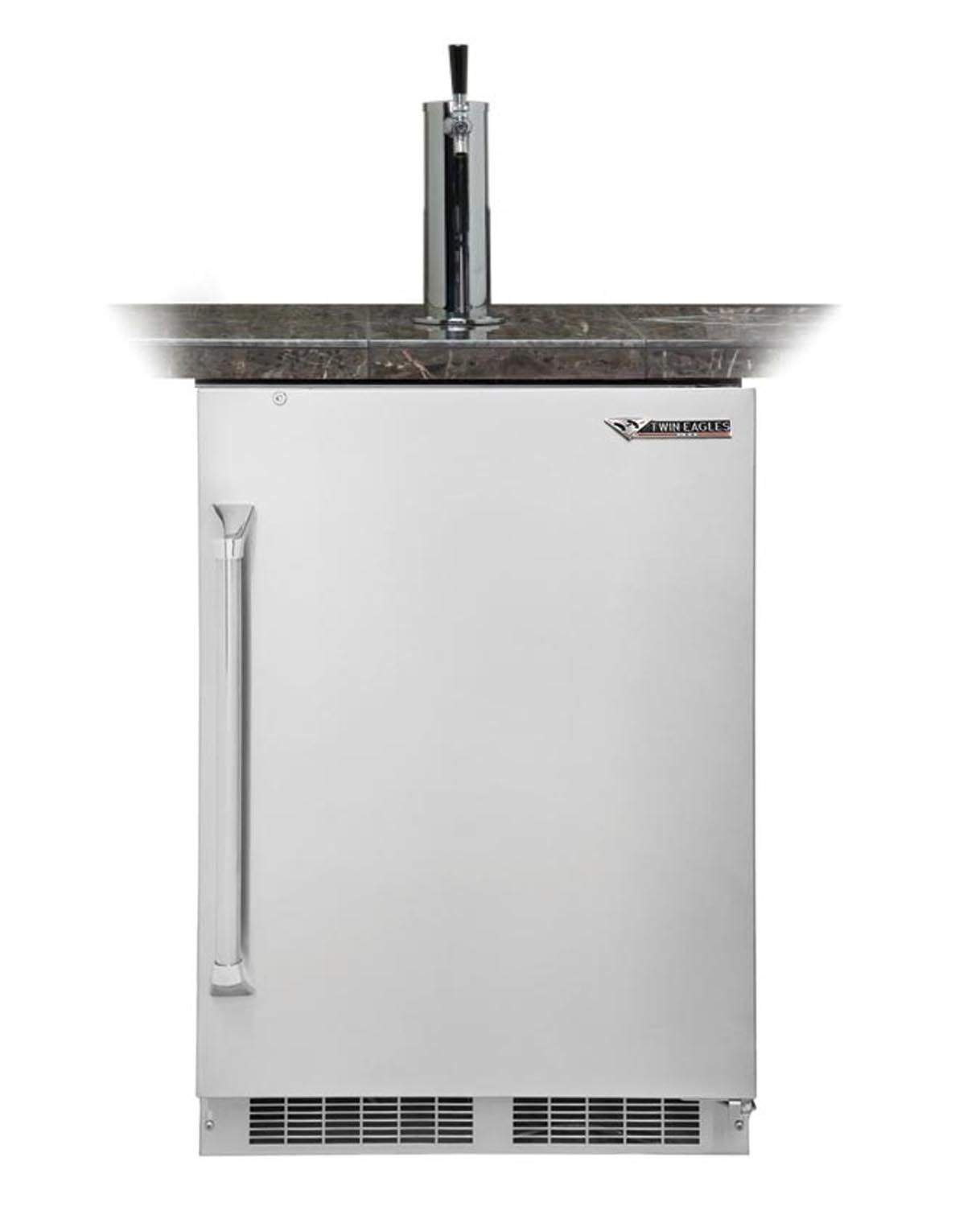 Twin Eagles Built-In Beer Keg Dispenser, 24x34.75-Inch