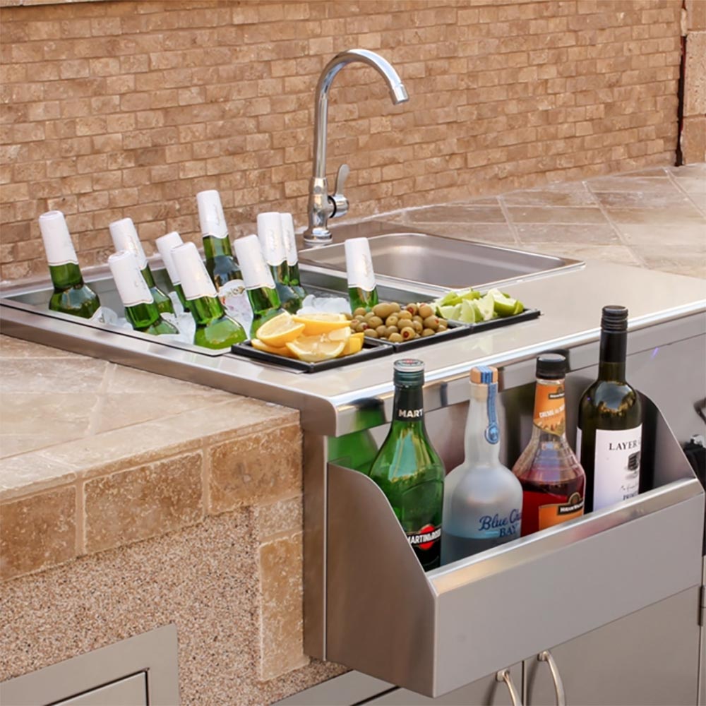 TrueFlame 30-Inch Beverage & Prep Station