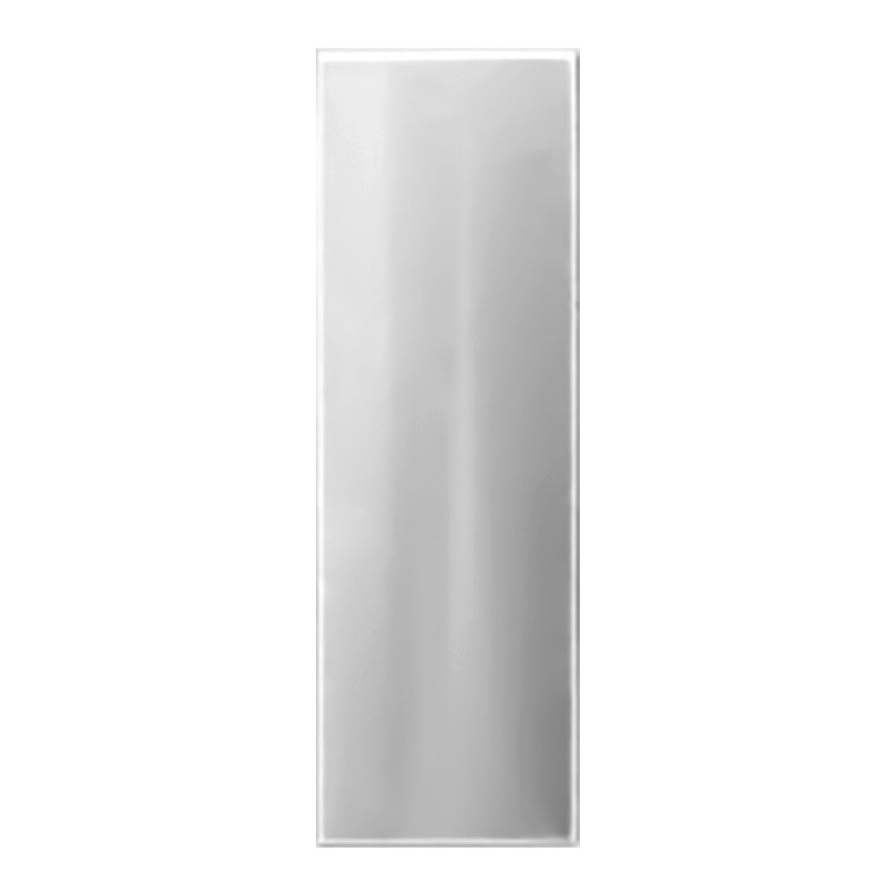 TrueFlame 4-inch duct cover filler, white rectangular insert
