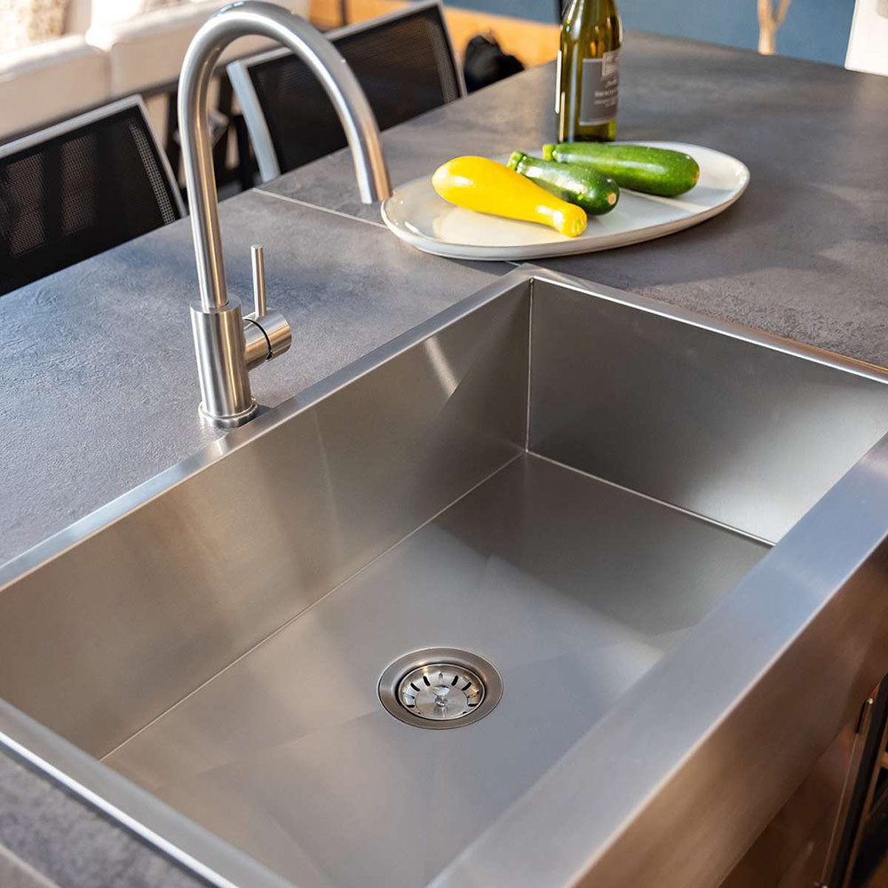 TrueFlame 32-Inch Outdoor Rated Farmhouse Sink