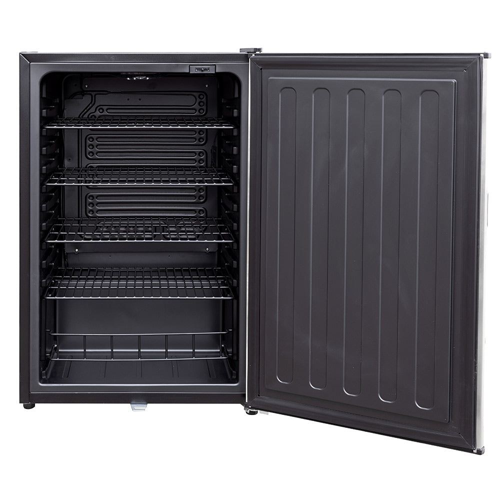 TrueFlame 4.1C Outdoor Approved Fridge, 22-Inches - Reversible Door with Lock