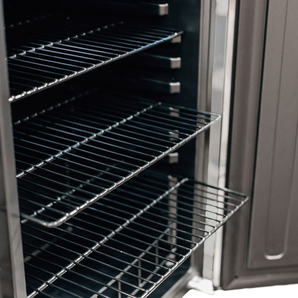 TrueFlame 4.1C Outdoor Approved Fridge, 22-Inches - Reversible Door with Lock