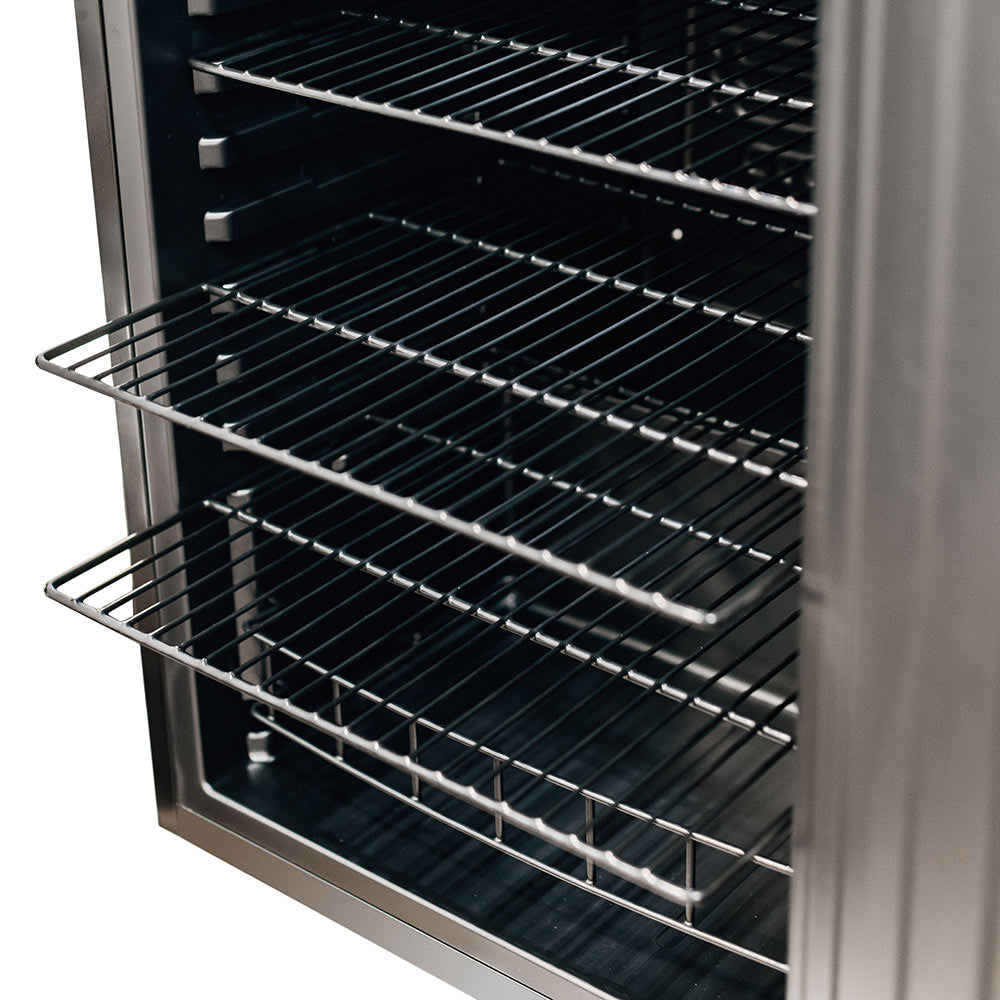 TrueFlame 4.1C Outdoor Approved Fridge, 22-Inches - Reversible Door with Lock