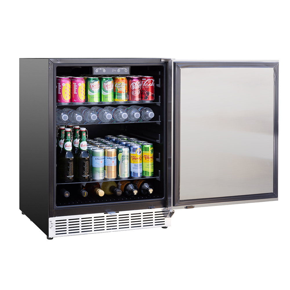 Summerset 5.1C Outdoor Rated Fridge, 24-Inches