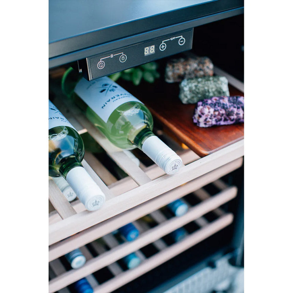 TrueFlame Outdoor Rated Wine Cooler, 24-Inches