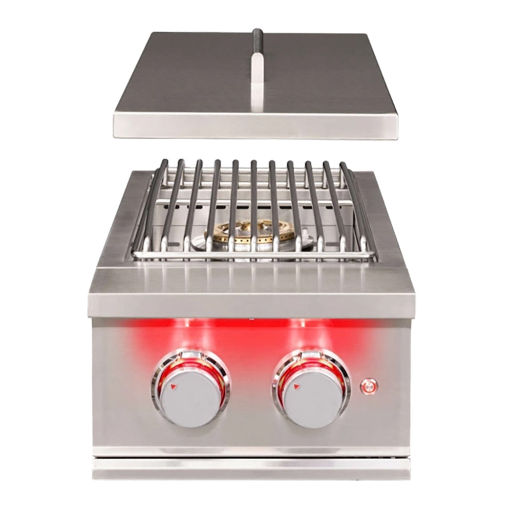 TrueFlame Built-In Double Side Burner