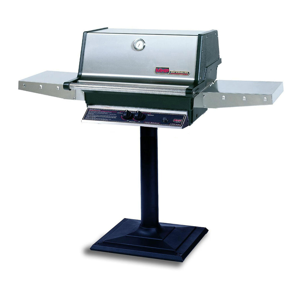 Modern Home Products TJK2 Gas Grill On Patio Base, 27-Inch