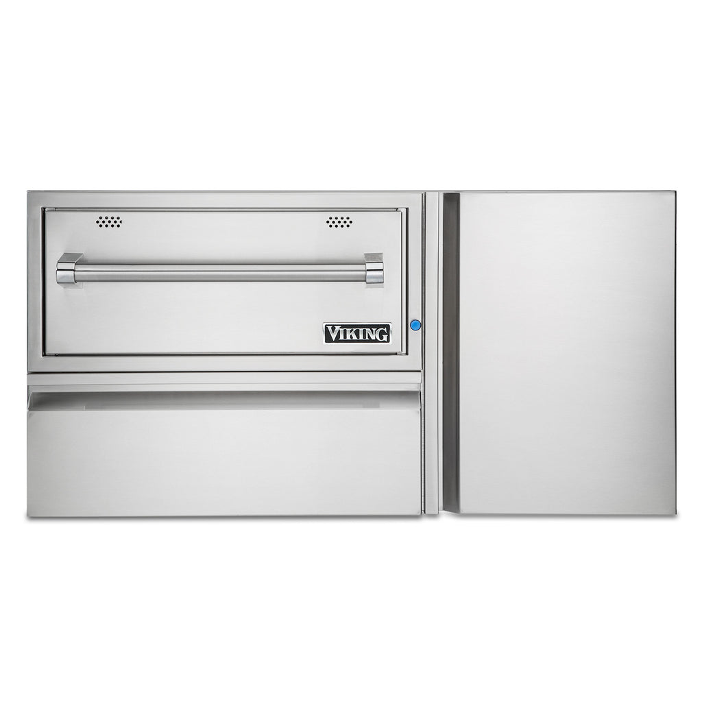 Viking Stainless Steel Built-In Warming Drawer, 42-Inch