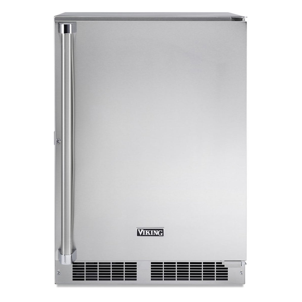 Viking 5 Series Stainless Steel Undercounter Refrigerator, 24-Inch (VRUO524)
