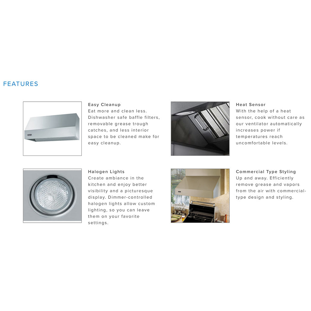 Viking 5 Series Stainless Steel Ventilation Hood (VWHO78SS)
