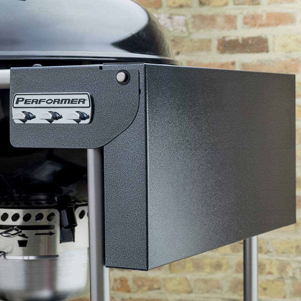 Weber Performer Freestanding Charcoal Grill with Prep Area, 22-Inch