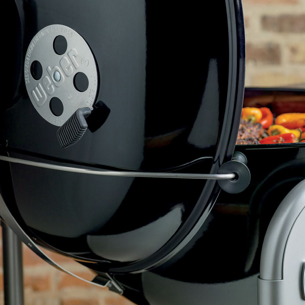 Weber Performer Freestanding Charcoal Grill with Prep Area, 22-Inch