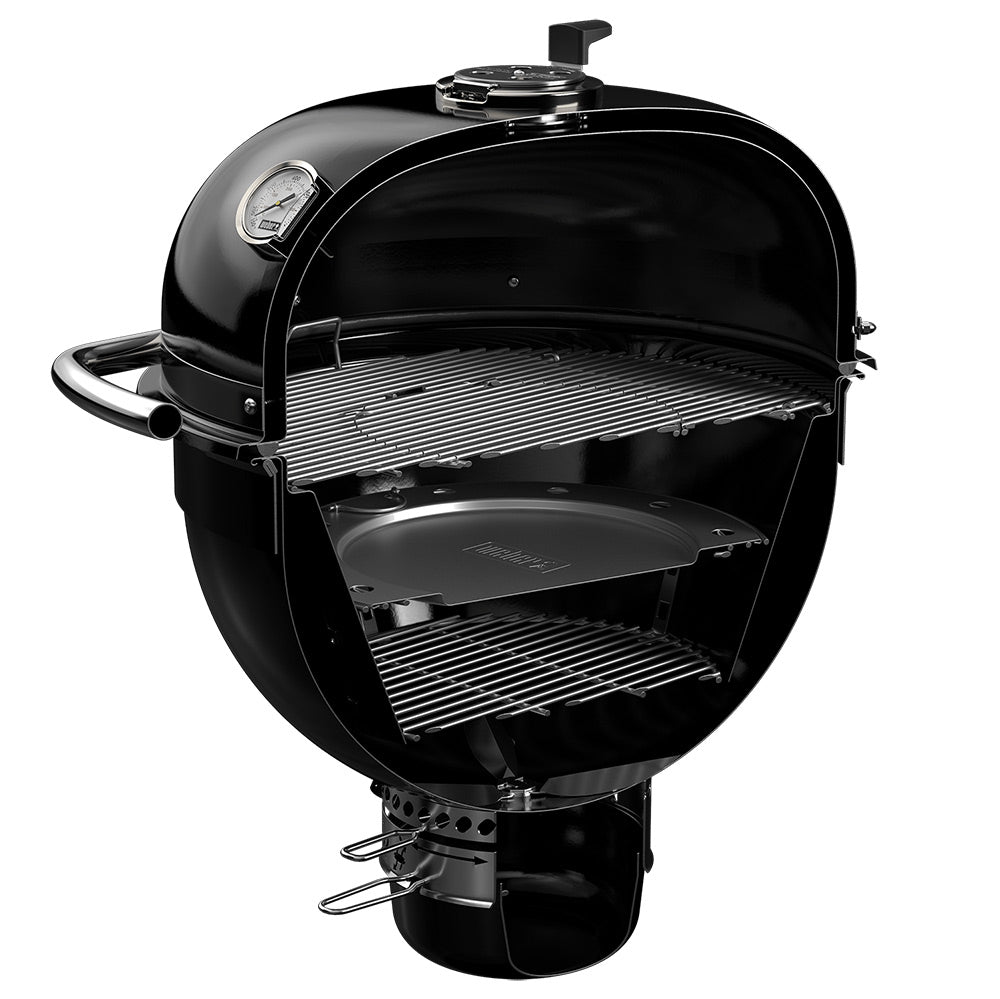 Weber Summit Kamado S6 Freestanding Charcoal Grill Center with Gas Ignition, 24-Inch