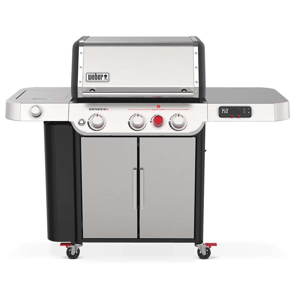 Weber Genesis Smart 3-Burner Freestanding Gas Grill with Sear Burner and Side Burner (WEB-EX-SX-335)