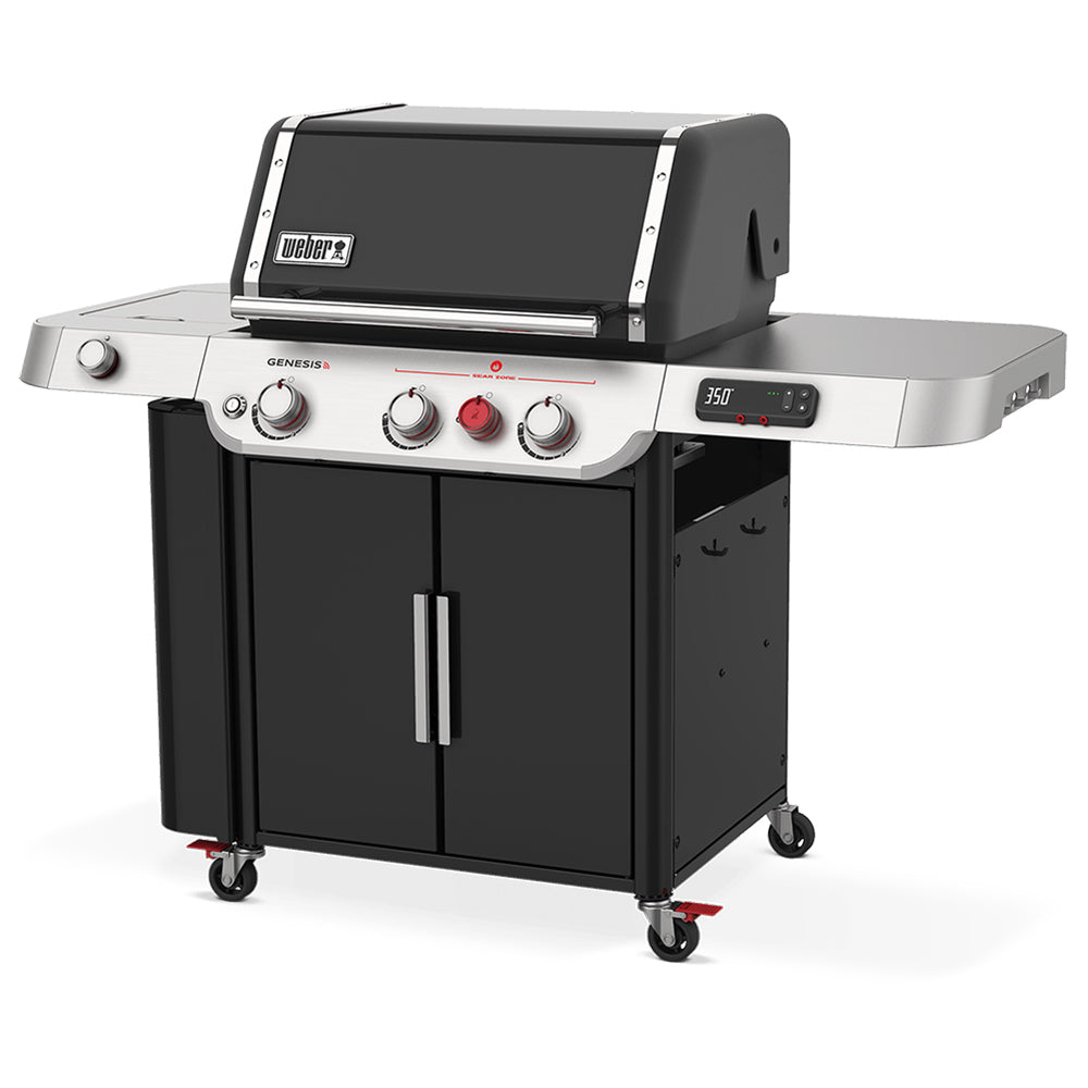 Weber Genesis Smart 3-Burner Freestanding Gas Grill with Sear Burner and Side Burner (WEB-EX-SX-335)