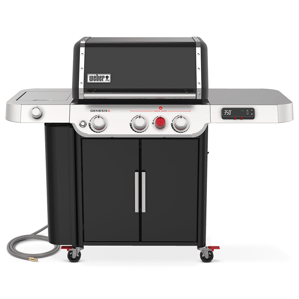 Weber Genesis Smart 3-Burner Freestanding Gas Grill with Sear Burner and Side Burner (WEB-EX-SX-335)