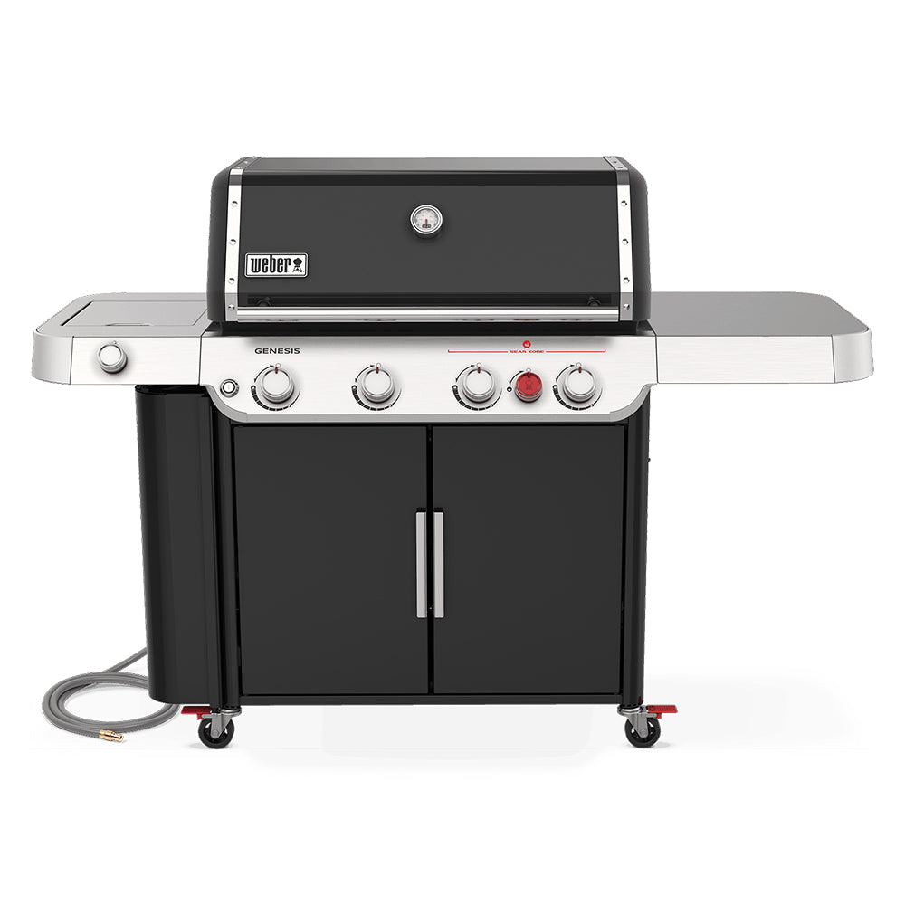 Weber Genesis 4-Burner Freestanding Gas Grill with Sear Burner and Side Burner (WEB-E-S-435)